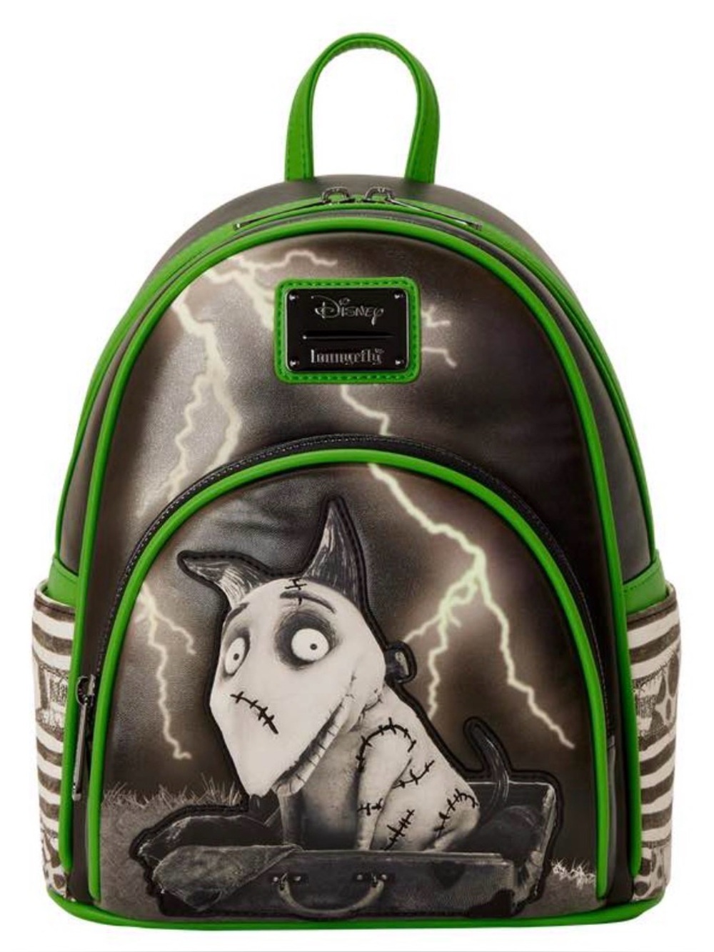 Frankenweenie Sparky Glow Mini LoungeFly Backpack